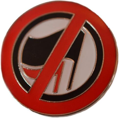 Anti-Antifa Pin, Anti Che Guevara, Anti-Communist, Against Communism. in Saudi Arabia