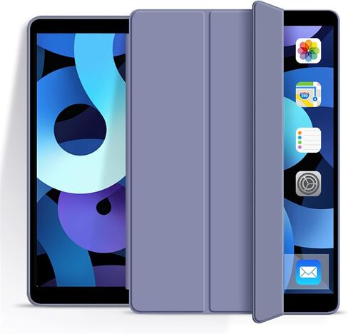 Aoub Case for iPad Mini 1/2/3, Ultra Slim Lightweight Trifold Stand Smart Auto Sleep/Wake Cover, Soft TPU Silicone Back Case for iPad Mini 1st/2nd/3rd Generation 7.9 inch, Gray in Saudi Arabia