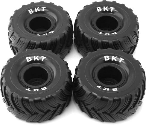 4PCS 1/16 RC Monster Truck Tires 100mm/3.94in RC Buggy Tires 12mm Hex Wheel and Tires Fit for 1/12 1/14 1/16 RC Off Road Monster Truck TRAXXAS E-REVO Tamiya Losi in Saudi Arabia