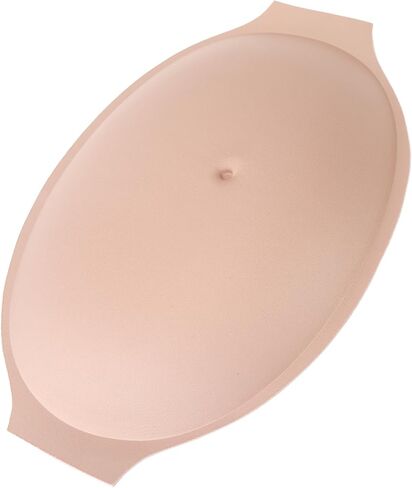 Fake Pregnancy Belly Breathable Chinlon Artificial False Pregnancy Tummy, Lightweight Pregnancy Baby Bump Artificial Pregnant Tummy for Props Costumes Cosplay 15.35x10.23x2.75in in Saudi Arabia