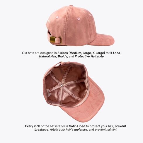 Satin Lined Baseball Cap, Sizes Medium, Large, X-Large in Saudi Arabia