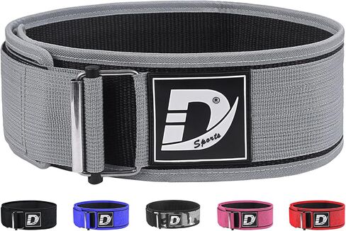 DEFY Self Locking Weight Lifting Belt – Premium Weightlifting Belt for Powerlifting, Bodybuilding, Cross Training & Back Support – Adjustable Workout Belt for Men & Women in Saudi Arabia