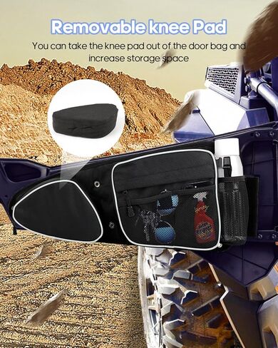 مجموعة أكياس التخزين RZR، 2CPS أكياس الباب الأمامي UTV Cab Pack حقيبة تخزين متوافقة مع Polaris 2014-2023 RZR XP 1000 Turbo S1000 Turbo S 900 60 بوصة واسعة in Kuwait