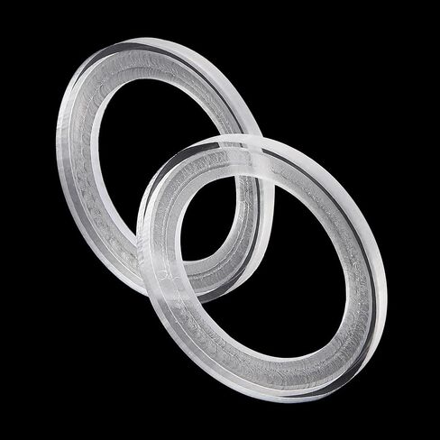 Unifizz 2Pcs Car Speaker Spacer Ring Mounting Spacer Plate Speakers Acrylic 60mm ID Universaly for 2.5 Inch in Saudi Arabia