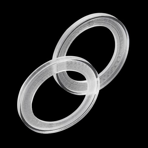 Unifizz 2Pcs Car Speaker Spacer Ring Mounting Spacer Plate Speakers Acrylic 60mm ID Universaly for 2.5 Inch in Saudi Arabia