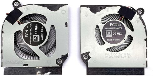 BestParts New CPU+GPU Fan Replacement for ACER Nitro 5 (AN515-44) Gaming Laptop 15.6'', P/N: FML9 DFS531005PL0T, FMAQ DFS5K223052836, 5V Fan in Saudi Arabia