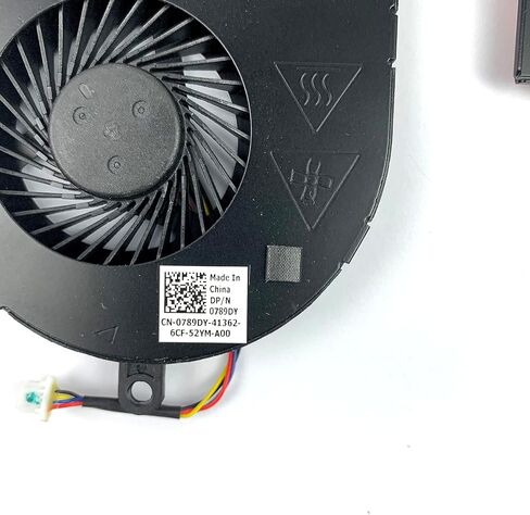 مروحة BestParts للاستبدال Dell Inspiron 5565 5565 —— مروحة وحدة المعالجة المركزية الجديدة مع مبدد حرارة لاستبدال سلسلة Dell Inspiron 5565 5567 5767 SWG، P/N: 0789DY in Saudi Arabia