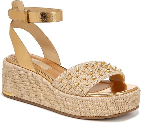 Franco Sarto Women's Terry Platform Cork Wedge Sandal in Saudi Arabia