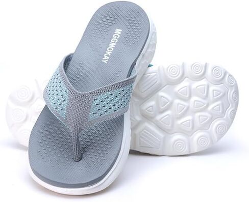 MGGMOKAY Women Flip Flops Comfortable Outdoor Sandal Non-Slip Thong Sandals Lightweight in Kuwait