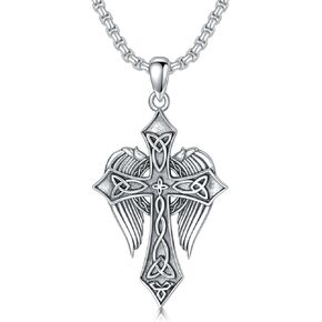 Athena/Poseidon Necklace 925 Sterling SIlver Greek Mythology Pendant Jewelry for Men Women Gifts