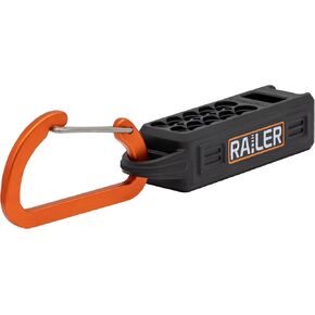 Screwdriver Magnetizer Bit Holder Organizer – Railer 10-Hole Magnetizer/Demagnetizer Bit Organizer Holder with Carabiner