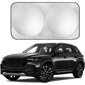 Car Windshield Sun Shade Sunshade Compatible with Mazda CX50/CX-50 2023 2024 CX-9 2016-2024 Accessories, Car Front Window Sun Shield