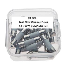 F13A, 13A, F13A Fuse, F13A250V, F13A250V Fuses, F13A250V, F13A250V Fuse, 13A Fuses, 13A Fuse, 13A250V, 13A250V Fuse, 13A250V Fuses, 13Amp 250v fuse, F13Amp250V, Fast Blow Ceramic Fuses 5*20MM (20 pcs)