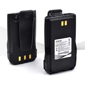 elxjar (2-Pack) 7.4V 3250mAh QB-44HL Replacement Battery for AnyTone AT-D878UV Plus D878UV D868UV D858, BTECH DMR-6X2, Radioddity GD-AT10G DMR-6X2 PRO DMR Radio Handheld with Belt Clip