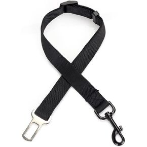 Dog Car Harness - Pack of 1 Dog Seatbelts for Cars, Trucks, Travel - Tether Belt for Small & Large Dogs