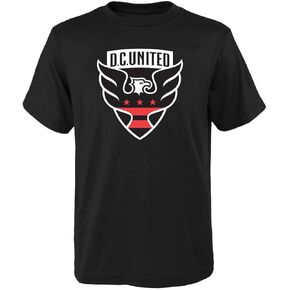 Outerstuff DC United Juniors Boys Sizes 4-18 Core Logo Team T-Shirt