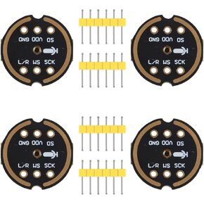 4pcs INMP441 Omnidirectional Microphone I2S Interface Digital Output Sensor Module Supports for ESP32