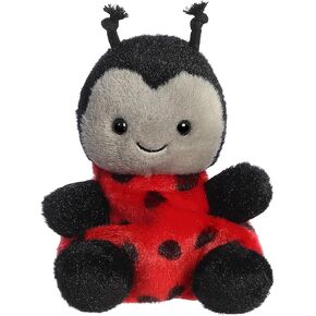 Aurora® Adorable Palm Pals™ Lil Spots Ladybug™ Stuffed Animal - Pocket-Sized Play - Collectable Fun - Red 5 Inches