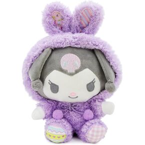 8 inch Rabbit Plush Toy,Cute Rabbit Stuffed Animals Doll Cartoon Anime Plush Figure Toy,Birthday Gifts for Girls and Children (Purple)