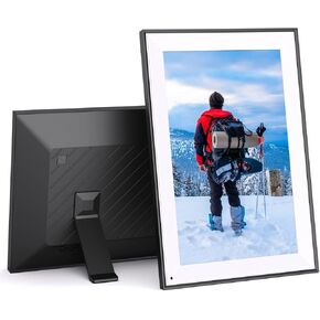 Smart Digital-Photo-Frame 10.1" Digital Picture-Frame - IPS Touch Screen, Auto-Rotate, Slideshow, Load Photo Video from Phone to 32GB Digital Frame Via App Email, Free Cloud Storage, Gift for Mom Dad