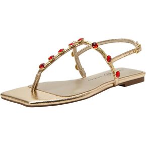 Katy Perry Shoes Women's The Camie Gemstone Sandal Flat