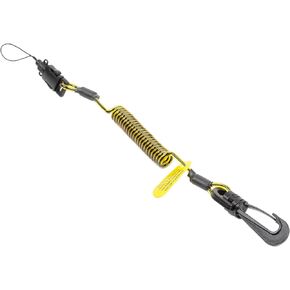 3M - EXT-C2LCOIL-10PK DBI-SALA للحماية من السقوط للأدوات، 1500060، حبل ملف Clip2Loop للأشياء الصغيرة، مشبك دوار لأي مرفق على شكل حلقة على شكل حرف D، حلقة تحرير جانبية، 10 عبوات