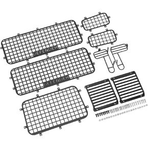 VGEBY RC Window Net for TRX4 RC Cars, Lightweight and Simulation, Easy Installation, Protection Function, Superb Workmanship Trx4 Defender