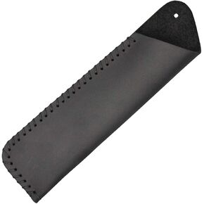 Handmade Leather Double Pen Case Crazy Horse Leather Fountain Pen Pouch Protective Sleeve Cover