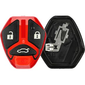KeylessOption Keyless Entry Remote Car Key Fob Case Shell Button Pad Outer Cover Repair For OUCG8D-620M-A