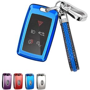 لغطاء Land Rover Key Fob، واقي مفتاح السيارة الناعم من مادة TPU متوافق مع Vogue Range Rover Discovery Sport Evoque