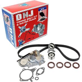 DNJ TBK490AWP Timing Belt Kit with Water Pump for 1990-1996 / Ford, Mazda, Mercury/Capri, Escort, Miata, Protege, Tracer / 1.6L, 1.8L / DOHC / 16V / 112cid, 1597cc, 1839cc / VIN 6, VIN 8, VIN Z