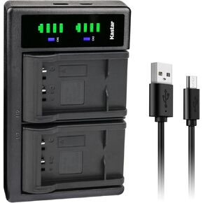 Kastar LTD2 USB Battery Charger Compatible with Leica 18706, EA-DC-8, BP-DC8, BPDC8, BP-DC8E BPDC8E Battery, Leica MINI-M, Leica X Vario, Leica X1, Leica X2, Leica X-U (Typ 113) Cameras
