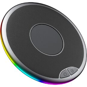 HONKID Ultra Slim Mouse Jiggler غير قابل للاكتشاف، جهاز تحريك فأرة الكمبيوتر مع ضوء التنفس، نقر تلقائي للحفاظ على حركة الماوس مستيقظًا (رمادي داكن) in Kuwait