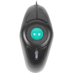 YOCUNKER ماوس كرة التتبع السلكي، ماوس مريح للتحكم بالإبهام بسهولة، تصميم مريح وتتبع سلس دقيق، للكمبيوتر الشخصي والكمبيوتر المحمول والكمبيوتر (B-Style-Green) in Kuwait