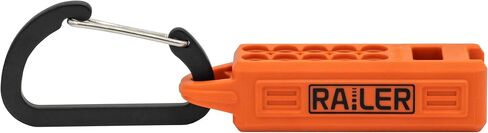 Railer Bit Holder Organizer with Magnetizer Demagnetizer - 10-Hole 1/4 Inch Hex Screwdriver Drill Bit Storage, Crushproof Portable Bit Organizer with Carabiner | Magnetizer Demagnetizer bit holder storage organizer in Kuwait