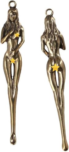 Uniquer 4 Pcs Wax Carving Tools Girl Appearance Shape Brass Carving Tools Wax Clay Sculpting Tools Sculpting Modelling Carving in Saudi Arabia