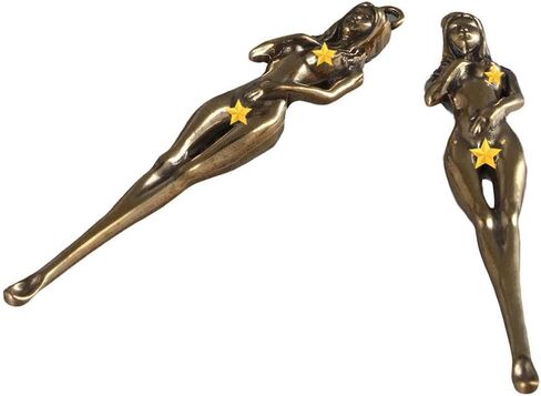 Uniquer 4 Pcs Wax Carving Tools Girl Appearance Shape Brass Carving Tools Wax Clay Sculpting Tools Sculpting Modelling Carving in Saudi Arabia