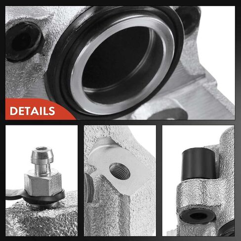 A-Premium Disc Brake Caliper Assembly without Bracket Compatible with Select BMW Models - 740i 1995, 740iL 1995, 740iL 1996, Base V8 4.0L 4.4L, E38 Series - Front Driver and Passenger Side in Saudi Arabia