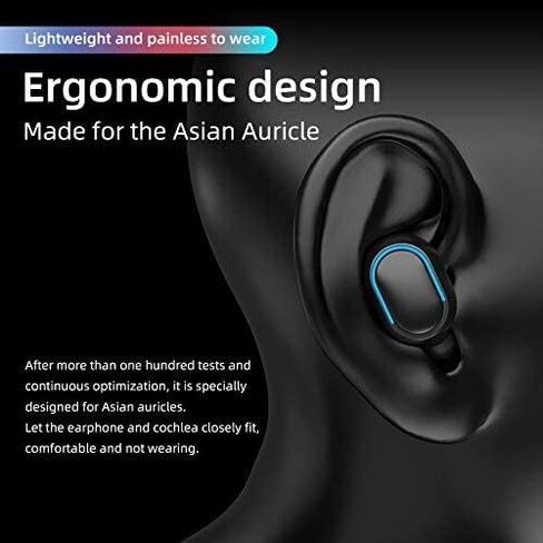 Wireless Bluetooth Earbuds, Immersive Bass Stereo Noise Cancelling Headphones, Portable Charging Case with LED Display, Headset for Sports, Home, Work Black (T11) in Saudi Arabia