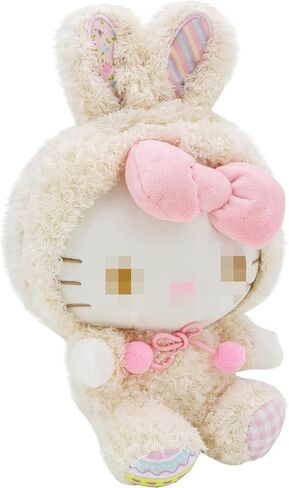 8 inch Rabbit Plush Toy,Cute Rabbit Stuffed Animals Doll Cartoon Anime Plush Figure Toy,Birthday Gifts for Girls and Children (Purple) in Saudi Arabia