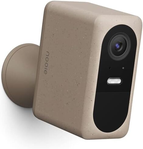 nooie Pro Cam، كاميرا أمان لاسلكية 2K Spotlight، خارجية/داخلية، رؤية ليلية ملونة، قابلة لإعادة الشحن، واي فاي، التحكم الصوتي، تخزين محلي، كاميرا إضافية (تتطلب محطة أساسية، غير متضمنة) in Kuwait