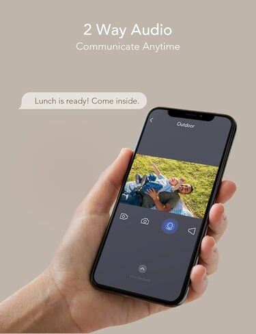 nooie Pro Cam، كاميرا أمان لاسلكية 2K Spotlight، خارجية/داخلية، رؤية ليلية ملونة، قابلة لإعادة الشحن، واي فاي، التحكم الصوتي، تخزين محلي، كاميرا إضافية (تتطلب محطة أساسية، غير متضمنة) in Kuwait