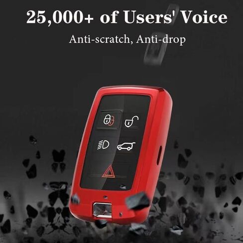 for Land Rover Key Fob Cover,TPU Soft Car Key Protector Compatible with Vogue Range Rover Discovery Sport Evoque in Saudi Arabia