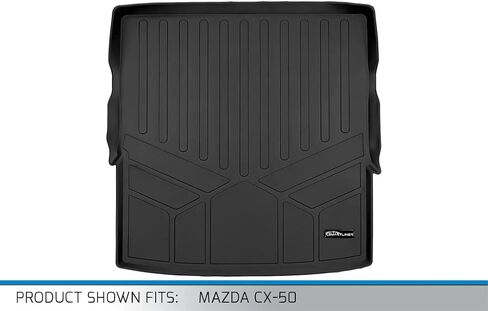 SMARTLINER All Weather Custom Fit Cargo Trunk Liner Floor Mat Black Compatible with 2023 Mazda CX-50 in Saudi Arabia