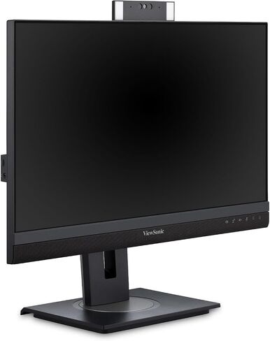 ViewSonic VG2457V 24 Inch 1080p Video Conference Docking Monitor with Windows Hello Compatible IR Webcam, Advanced Ergonomics, and 90W USB C for Home and Office in Saudi Arabia