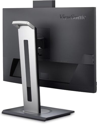 ViewSonic VG2457V 24 Inch 1080p Video Conference Docking Monitor with Windows Hello Compatible IR Webcam, Advanced Ergonomics, and 90W USB C for Home and Office in Saudi Arabia