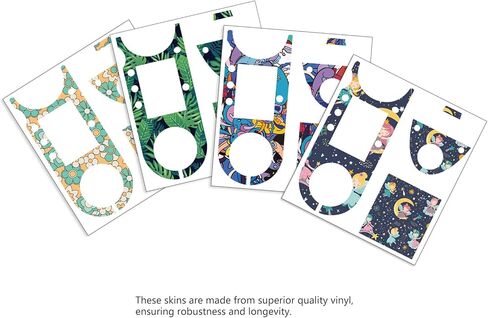 أغطية/أغطية من الفينيل متوافقة مع Vocera B3000/B3000n - مجموعة حصرية مكونة من 4 أنماط، ملصق شارات ممرضة للديكور in Kuwait