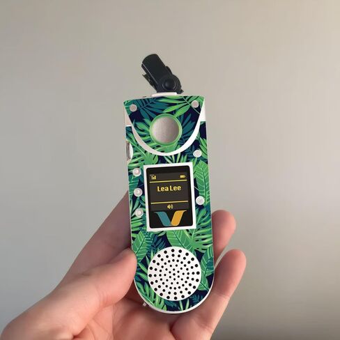 أغطية/أغطية من الفينيل متوافقة مع Vocera B3000/B3000n - مجموعة حصرية مكونة من 4 أنماط، ملصق شارات ممرضة للديكور in Kuwait