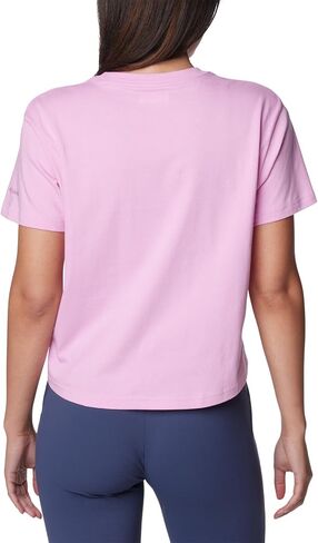 Columbia Women's North Cascades Cropped Tee in Saudi Arabia