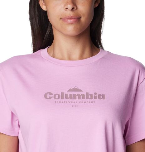 Columbia Women's North Cascades Cropped Tee in Saudi Arabia